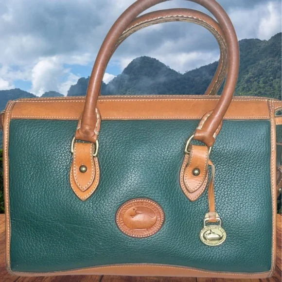 Dooney & Bourke | Bags | Dooney And Bourke Vintage Green And 